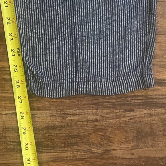 Time and Tru Drawstring Pants Womens Blue & Gray Stripe Size XXXL 22 - Picture 7 of 10